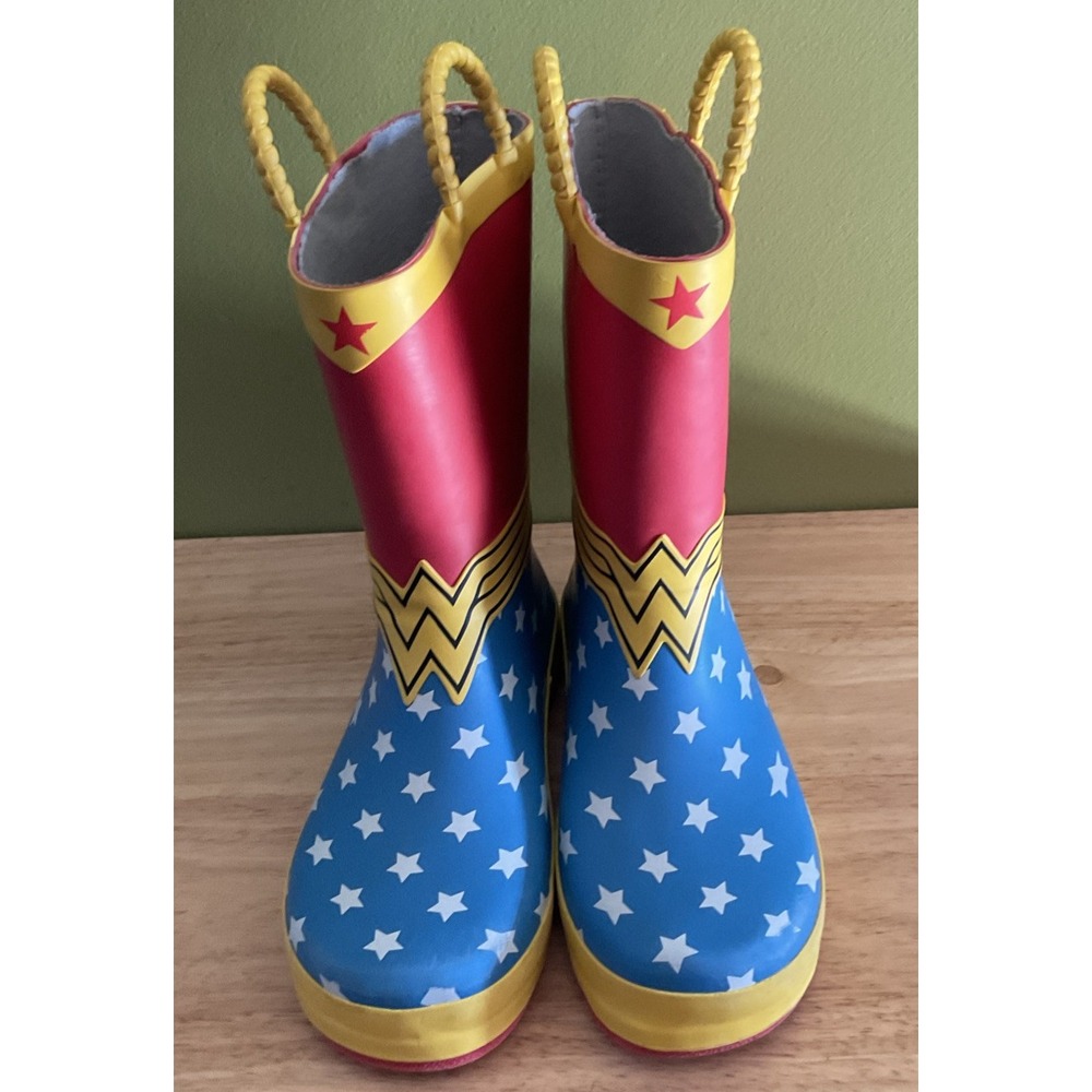 Western Chief Wonder Woman Rain Boots, Kids‎ Size 3